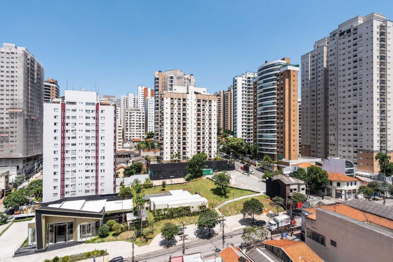 Vs11 Studio Para 4 Pessoas Prox. Allianz C/ Vaga São Paulo Eksteriør bilde